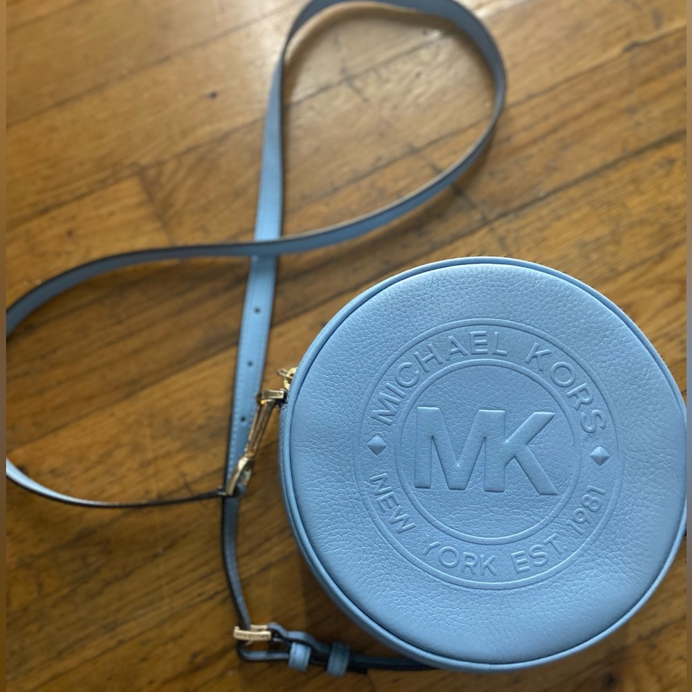Michael Kors Leather Canteen Cross Body Bag